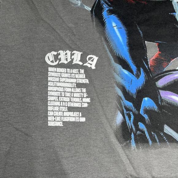 Marvel CV Los Angeles Spider-Man Vs Venom Mens Large Venom T-Shirt Marvel Brand - Picture 3 of 5